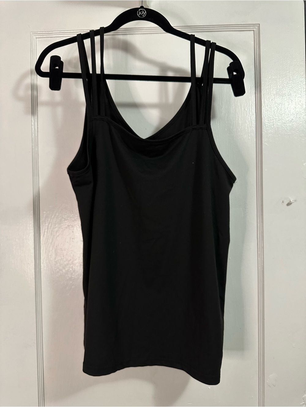 SHEIN curve triple strap tank top